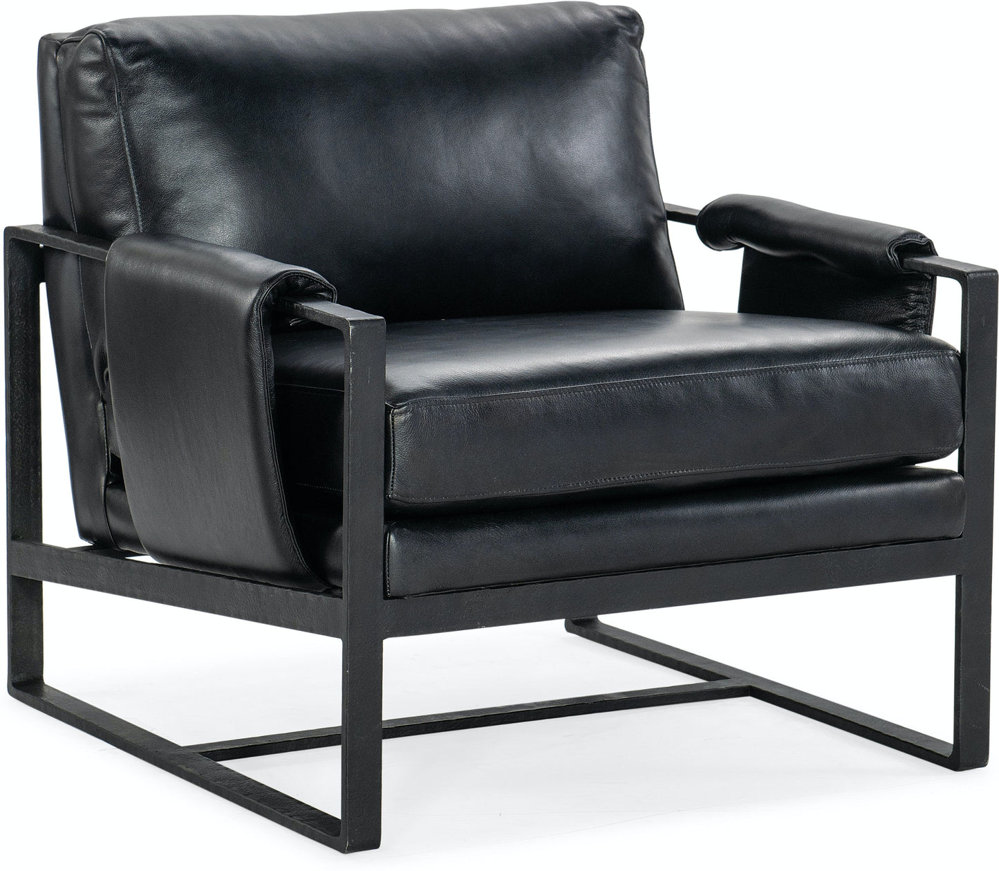 the Hooker Furniture CC313-099 living room leather chair is available in Edmonton at McElherans Furniture + Design