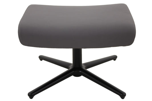 the Incanto Italia Gnostic living room leather ottoman is available in Edmonton at McElherans Furniture + Design