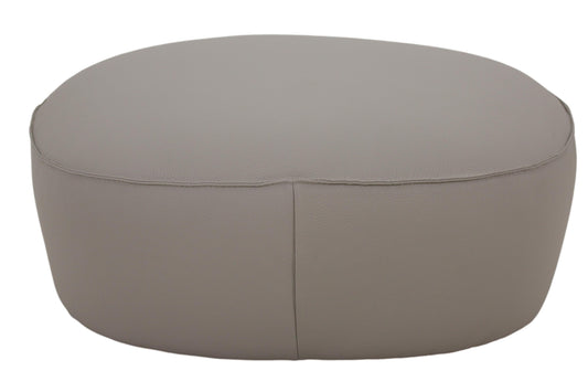 the Incanto Italia I918 Katharina living room leather ottoman is available in Edmonton at McElherans Furniture + Design