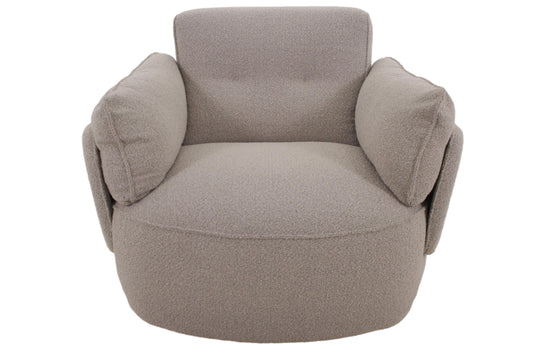the Incanto I918 Katharina living room upholstered swivel chair is available in Edmonton at McElherans Furniture + Design