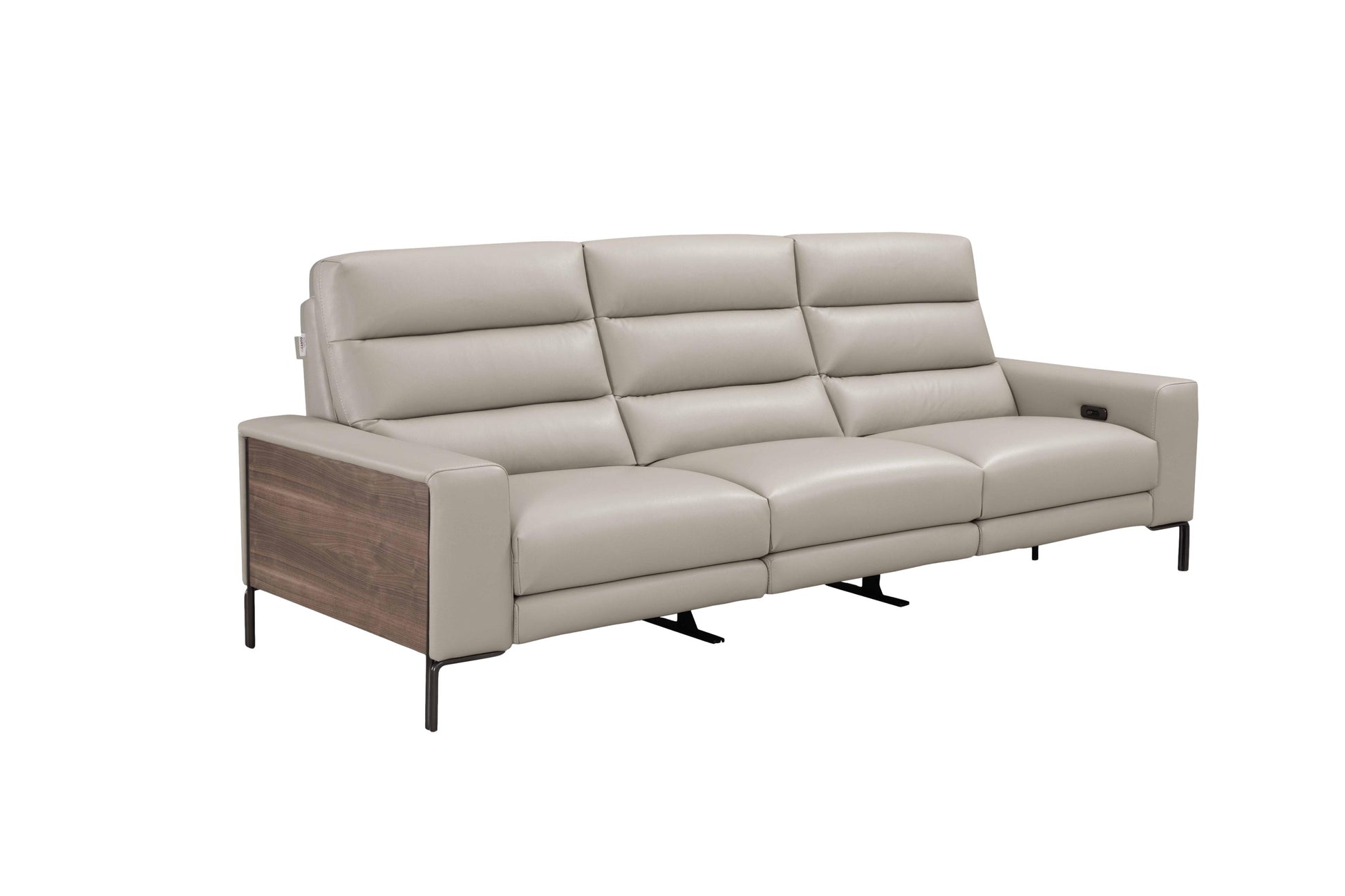 the Incanto Italia I942 Tamara living room reclining sofa is available in Edmonton at McElherans Furniture + Design