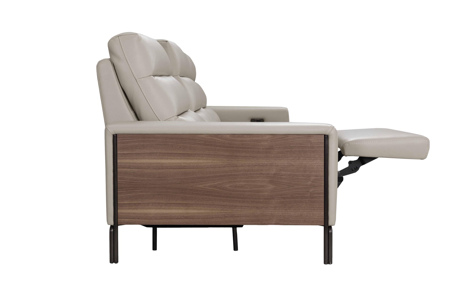 the Incanto Italia I942 Tamara living room reclining sofa is available in Edmonton at McElherans Furniture + Design