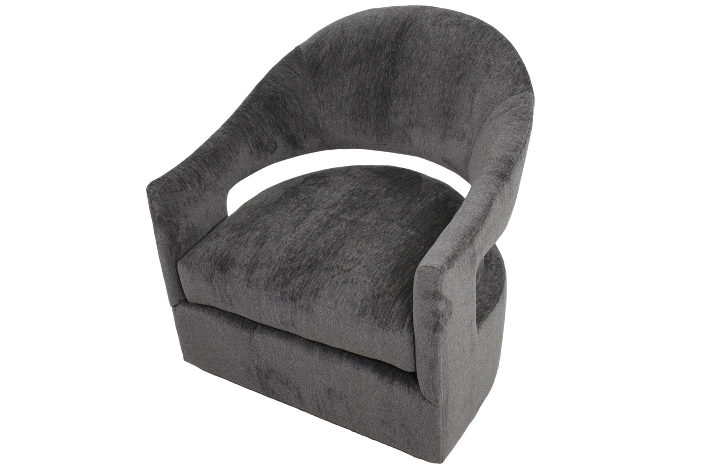 the Lazar Miley living room upholstered swivel chair is available in Edmonton at McElherans Furniture + Design