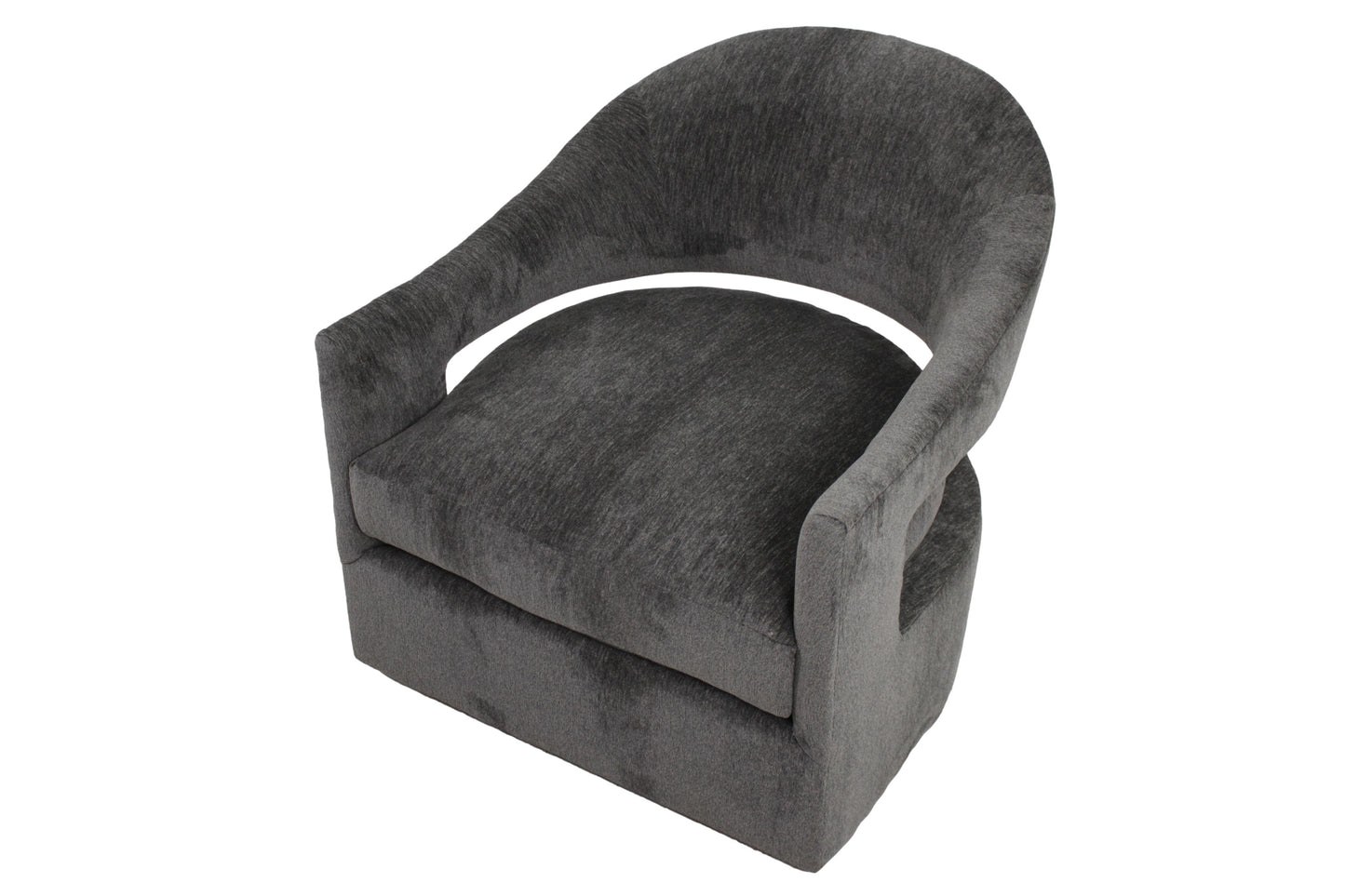 the Lazar Janie living room upholstered swivel chair is available in Edmonton at McElherans Furniture + Design