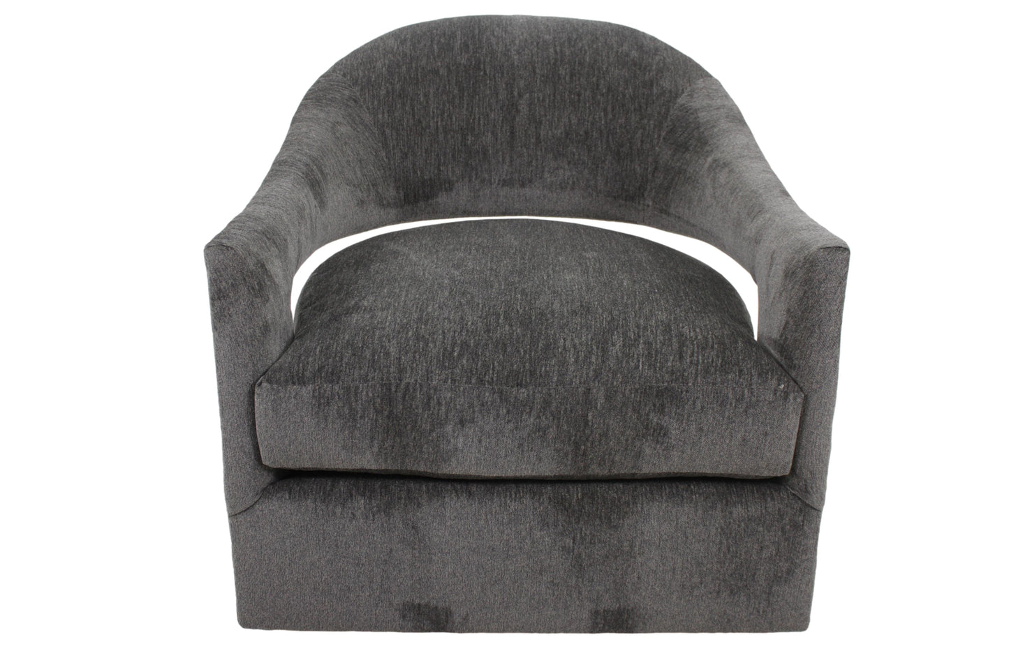 the Lazar Janie living room upholstered swivel chair is available in Edmonton at McElherans Furniture + Design