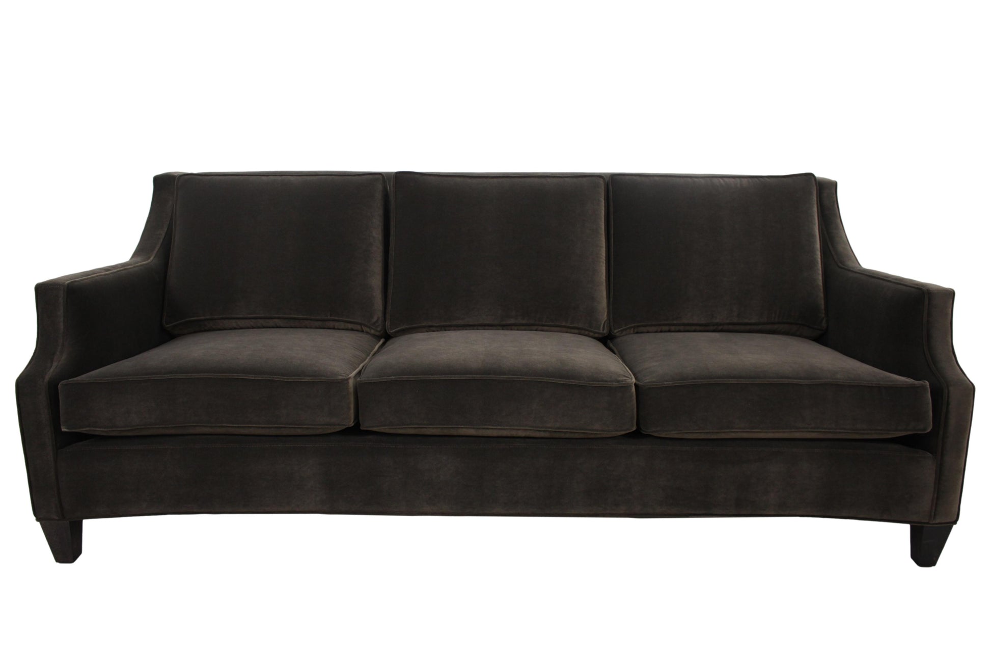 the Marcantonio Cosmo living room upholstered sofa is available in Edmonton at McElherans Furniture + Design