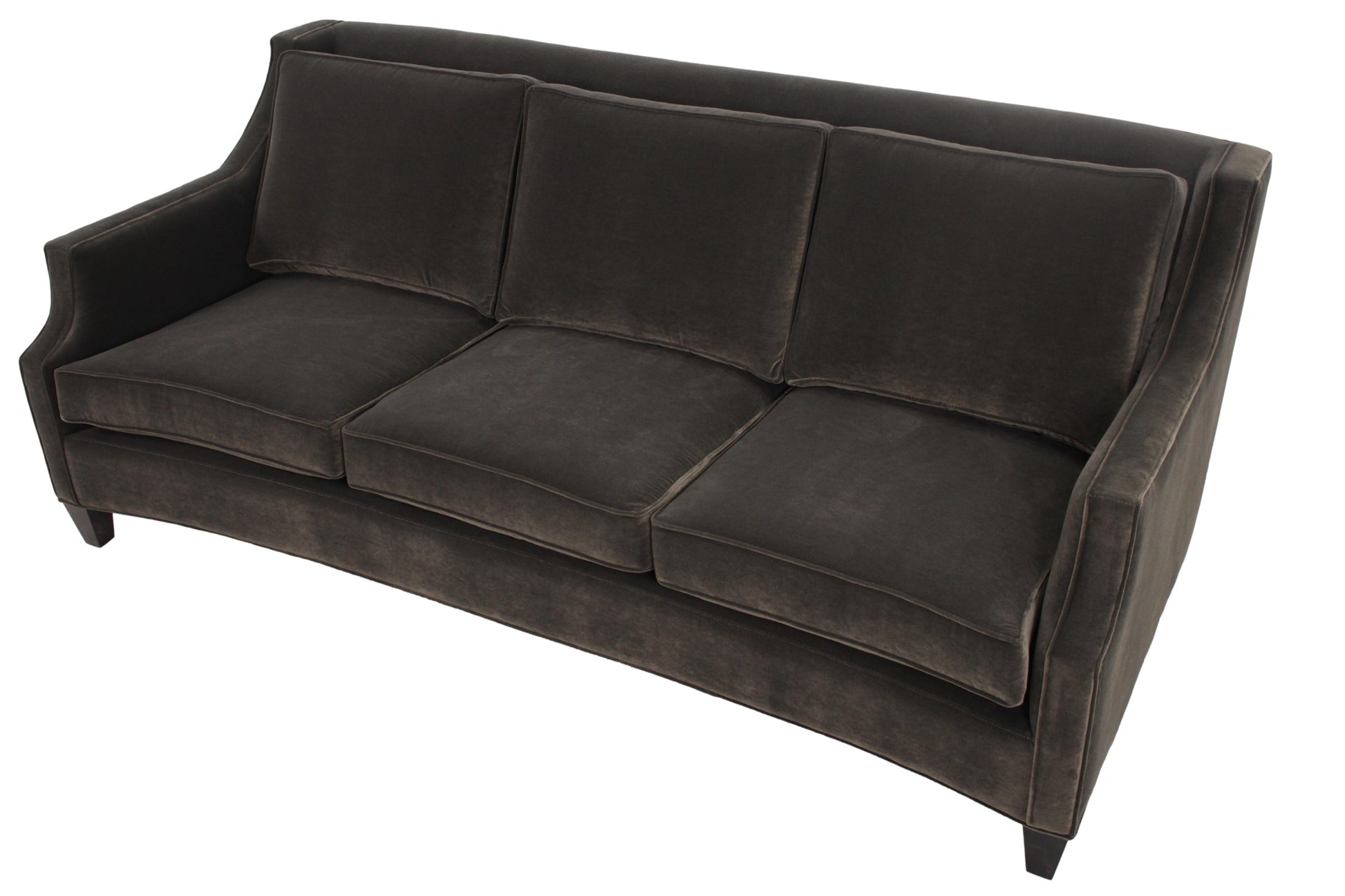 the Marcantonio Cosmo living room upholstered sofa is available in Edmonton at McElherans Furniture + Design