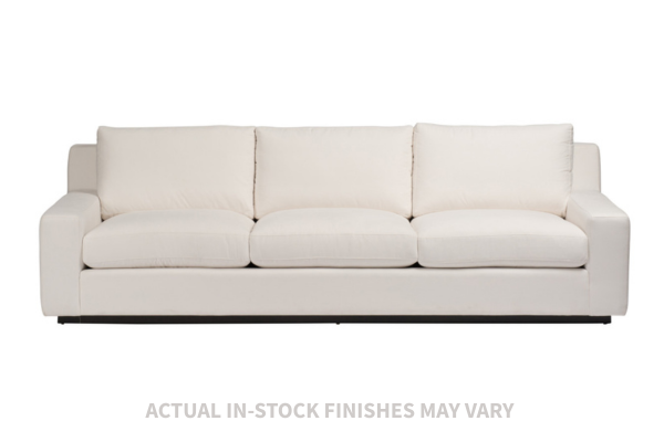 the Marcantonio Donatello living room upholstered sofa is available in Edmonton at McElherans Furniture + Design