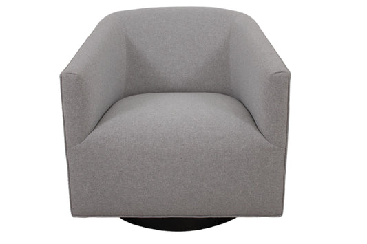 the Marcantonio Harper living room upholstered swivel chair is available in Edmonton at McElherans Furniture + Design