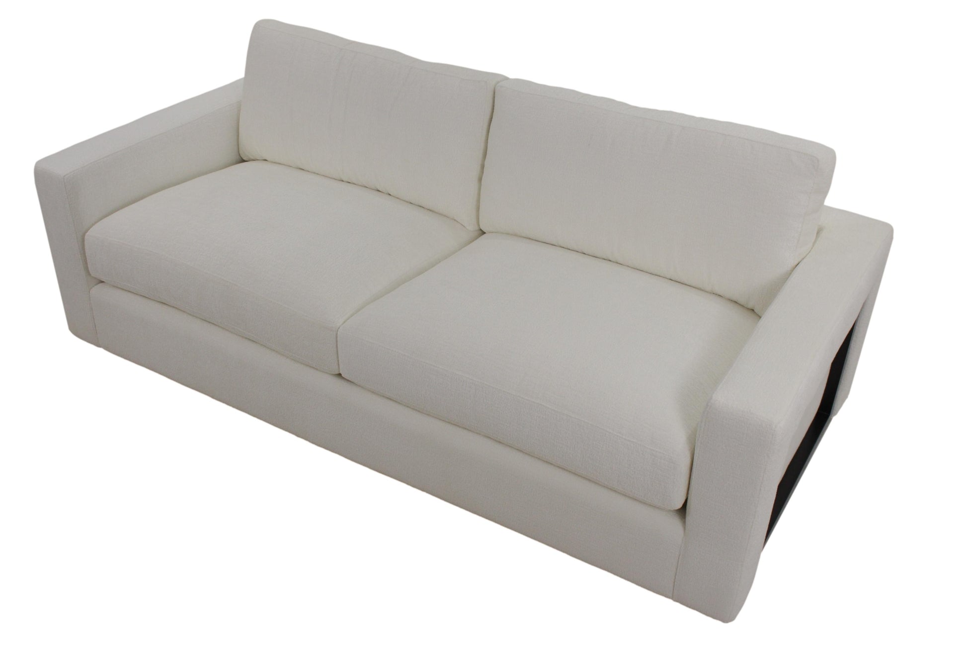 the Marcantonio Holland living room upholstered sofa is available in Edmonton at McElherans Furniture + Design