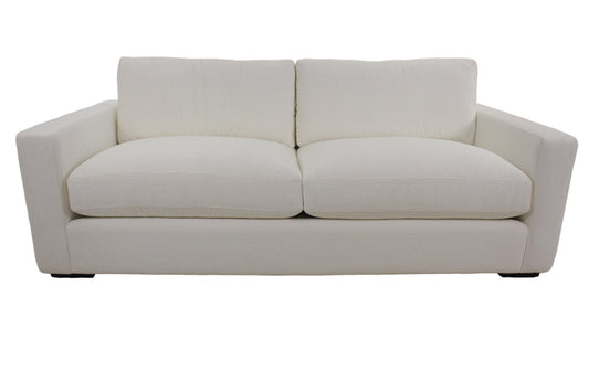the Marcantonio Holland living room upholstered sofa is available in Edmonton at McElherans Furniture + Design