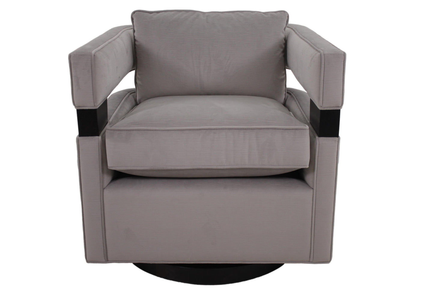 the Marcantonio Inca living room upholstered swivel chair is available in Edmonton at McElherans Furniture + Design