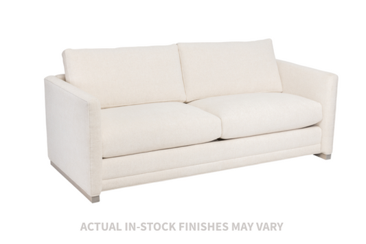 the Marcantonio Kent living room upholstered sofa is available in Edmonton at McElherans Furniture + Design