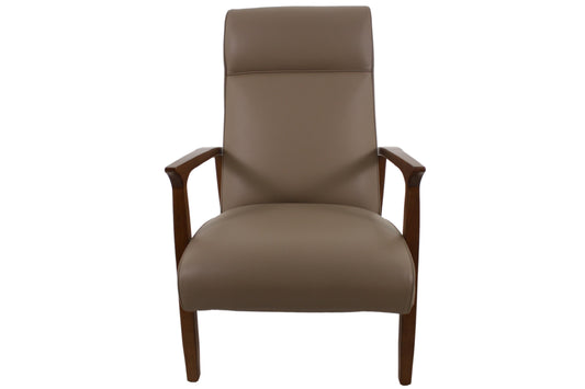 the Motioncraft Retro living room reclining chair is available in Edmonton at McElherans Furniture + Design