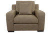 the 6 Series scoop arm chair & ottoman is available in Edmonton at McElherans Furniture + Design
