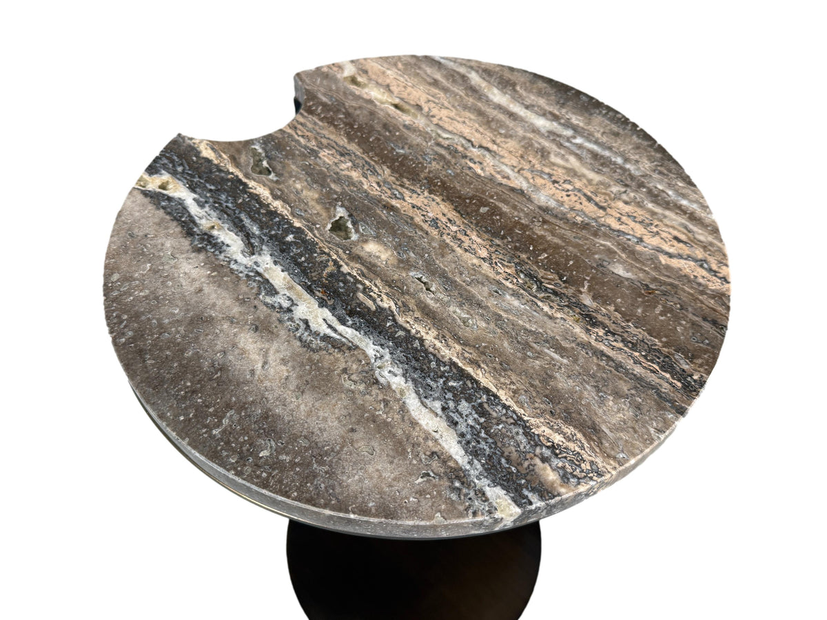 Stone International Apple living room occasional end table