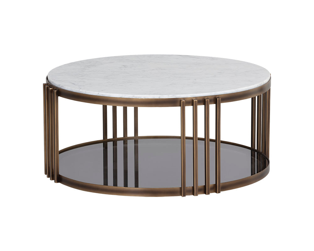 the Sunpan 107332 living room occasional coffee table is available in Edmonton at McElherans Furniture + Design