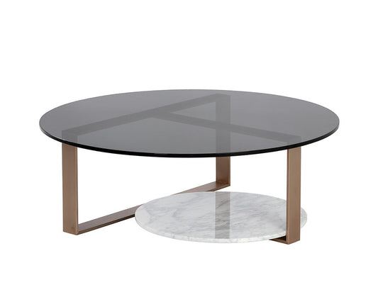the Sunpan Maldini living room occasional coffee table is available in Edmonton at McElherans Furniture + Design