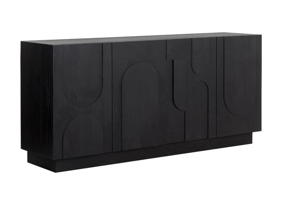 the Sunpan 111419 dining room buffet is available in Edmonton at McElherans Furniture + Design