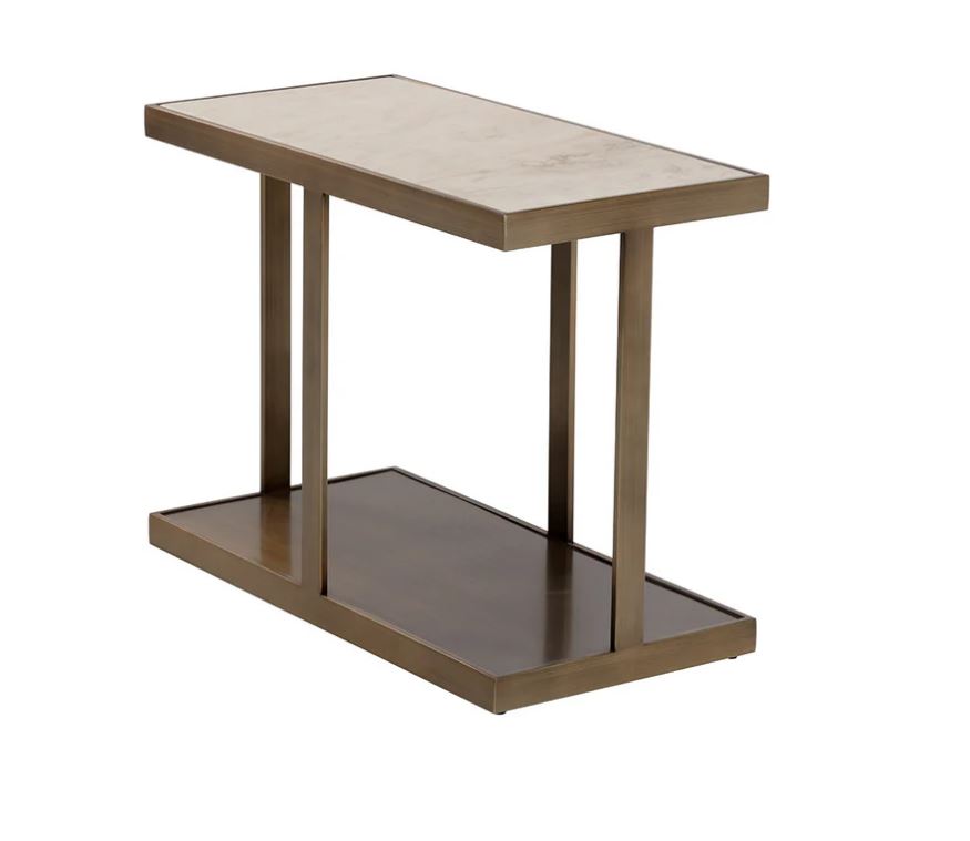 the Sunpan 110374 living room occasional end table is available in Edmonton at McElherans Furniture + Design