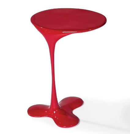 the Thayer Coggin Liquid living room occasional end table is available in Edmonton at McElherans Furniture + Design