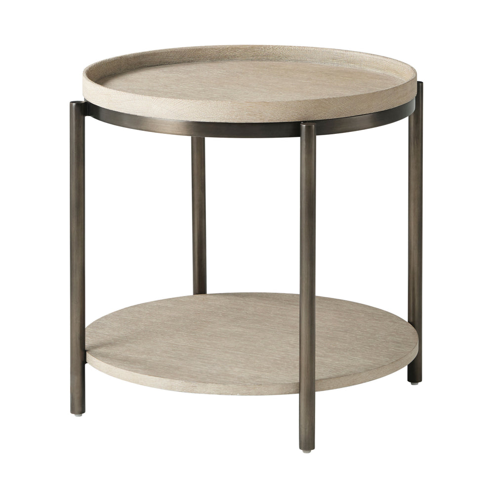 the Theodore Alexander TA50136.C322 living room occasional end table is available in Edmonton at McElherans Furniture + Design