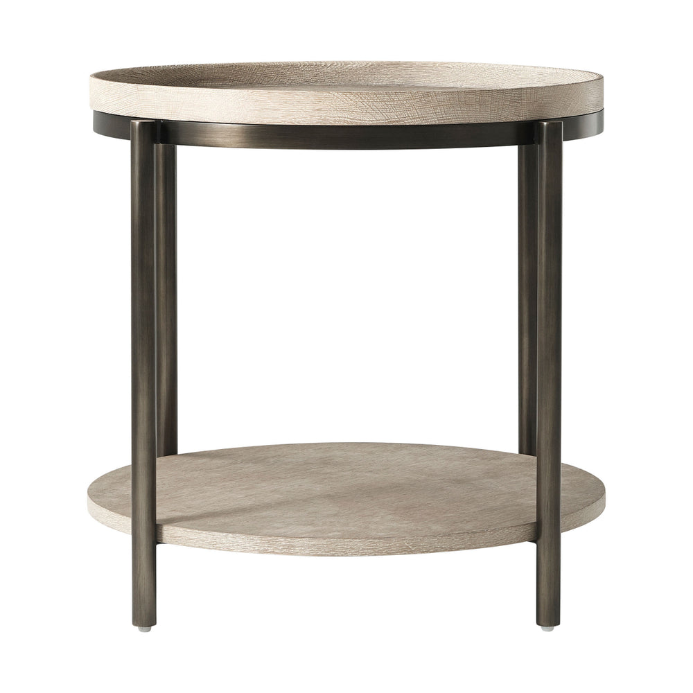 the Theodore Alexander TA50136.C322 living room occasional end table is available in Edmonton at McElherans Furniture + Design