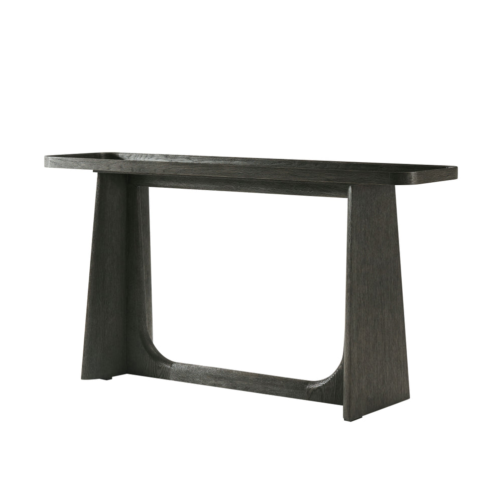 the Theodore Alexander Repose TA53059.C325 living room occasional console table is available in Edmonton at McElherans Furniture + Design