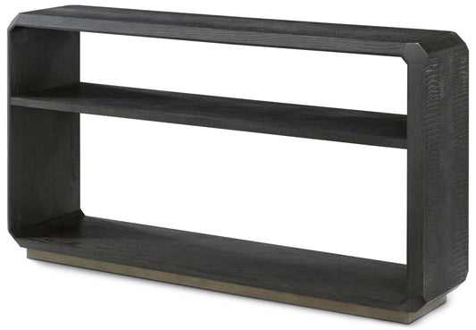 the Theodore Alexander Spencer St James living room occasional console table is available in Edmonton at McElherans Furniture + Design