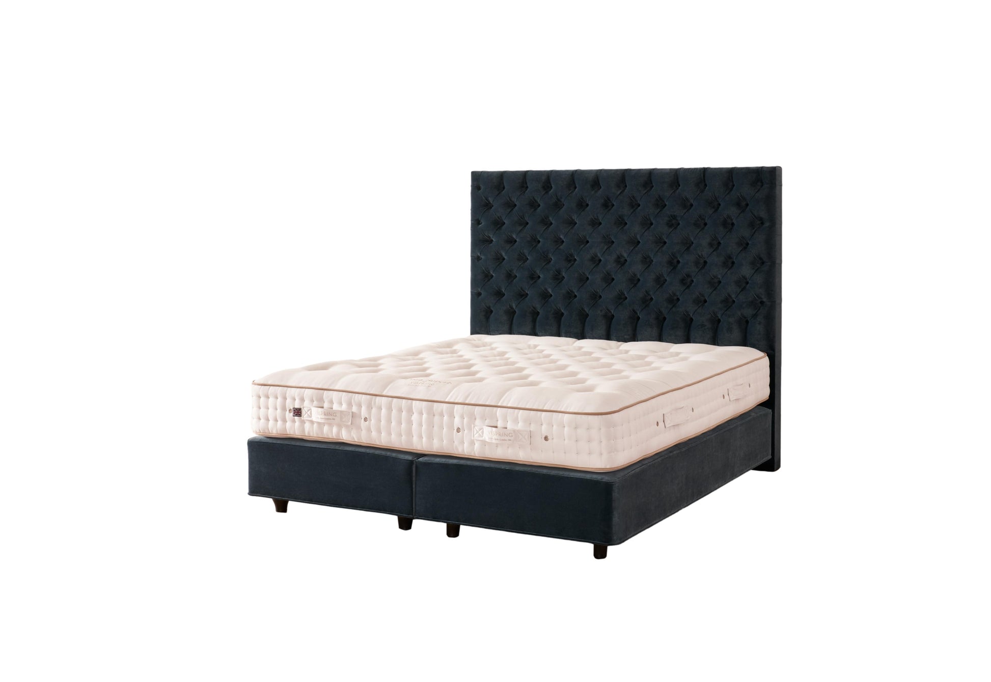 the Tiara king size mattress & divan is available in Edmonton at McElherans Furniture + Design