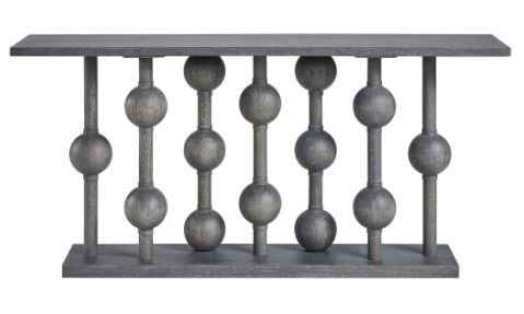 the Universal Foxglove living room occasional console table is available in Edmonton at McElherans Furniture + Design