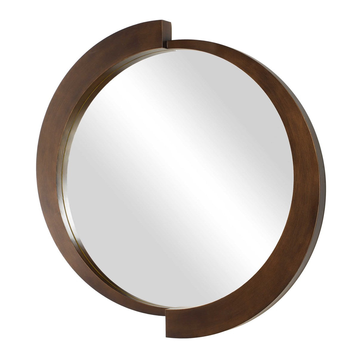 the Uttermost Reverse wall mirror is available in Edmonton at McElherans Furniture + Design