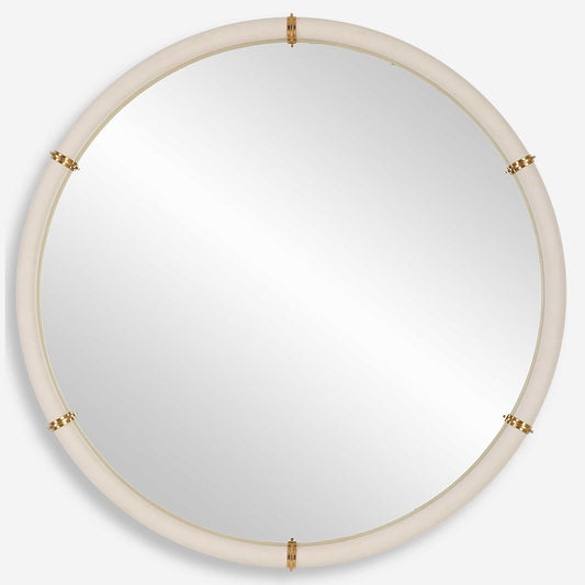 the Uttermost Cyprus wall mirror is available in Edmonton at McElherans Furniture + Design