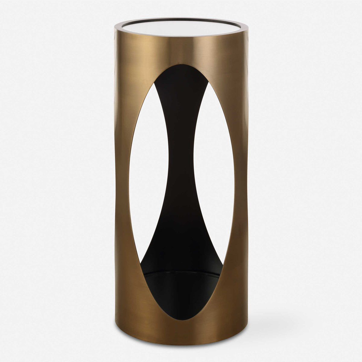 the Uttermost 24905 living room occasional end table is available in Edmonton at McElherans Furniture + Design