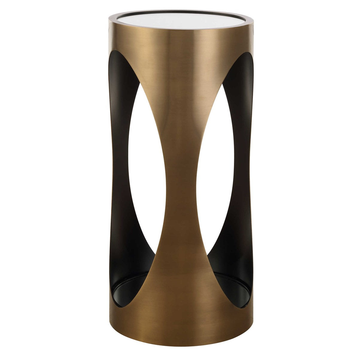 the Uttermost 24905 living room occasional end table is available in Edmonton at McElherans Furniture + Design