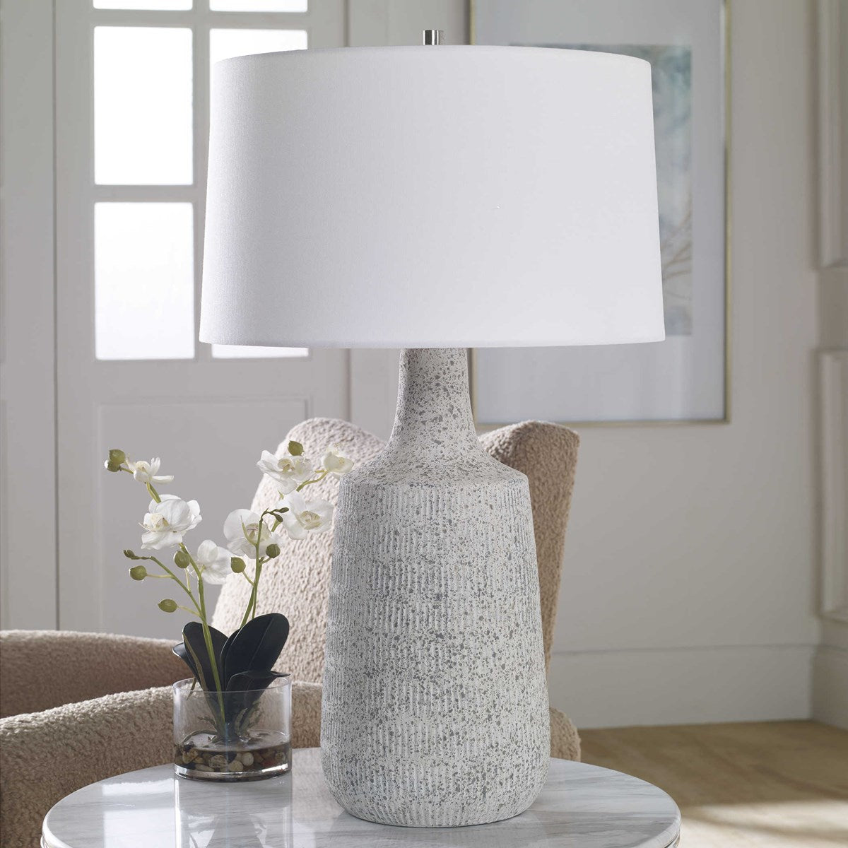 the Uttermost 30104 lighting table lamp is available in Edmonton at McElherans Furniture + Design
