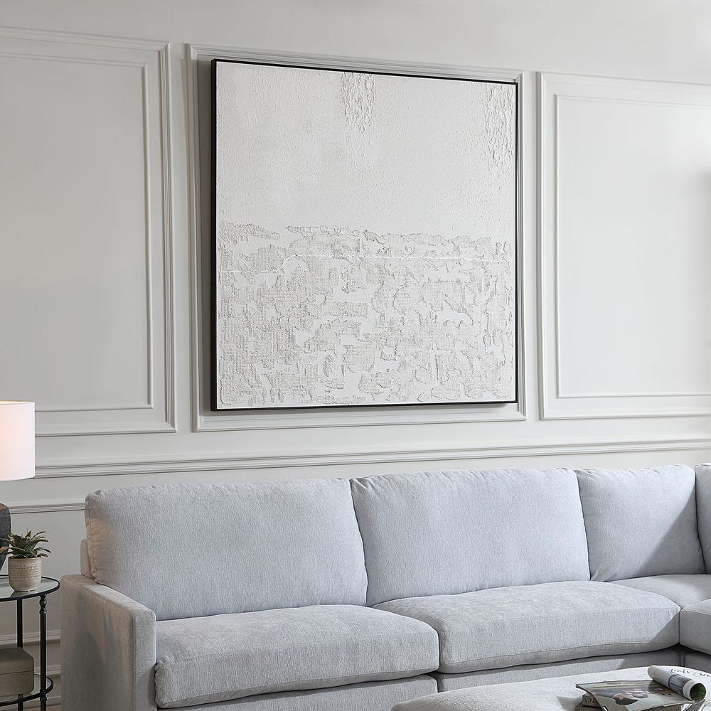 the Uttermost Below the Surface wall art is available in Edmonton at McElherans Furniture + Design