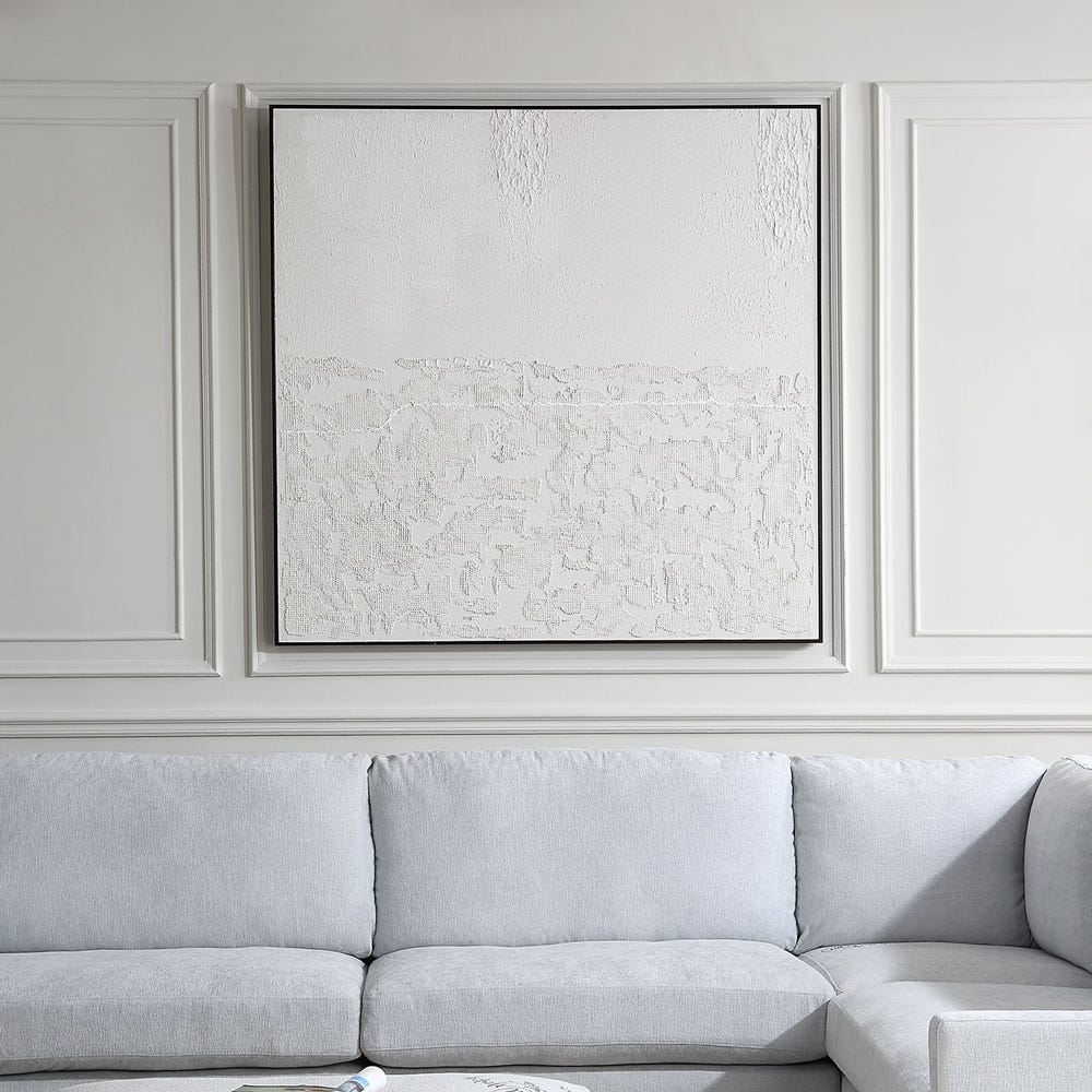 the Uttermost Below the Surface wall art is available in Edmonton at McElherans Furniture + Design