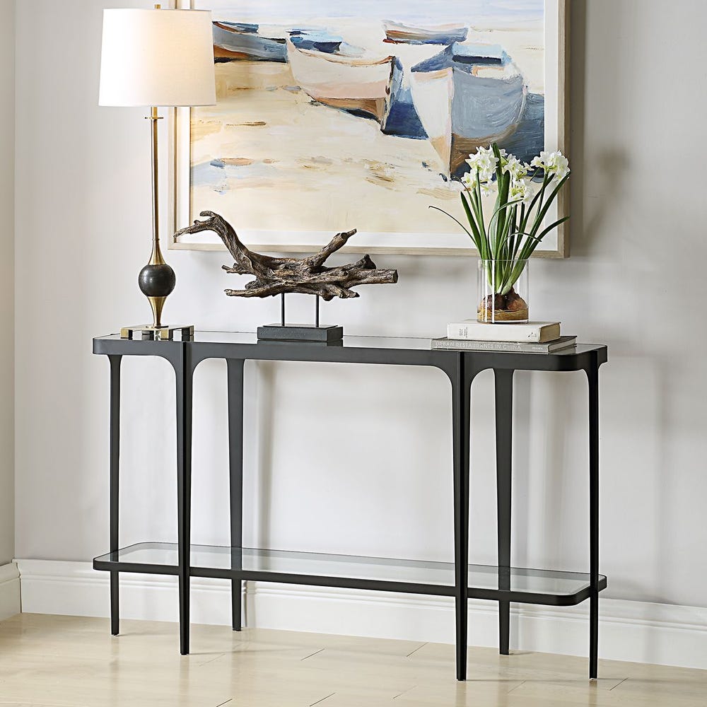 Uttermost Atchison 50074 living room occasional console table