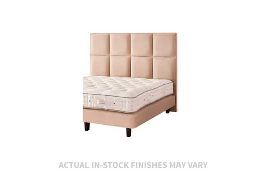 the Vi-Spring Atlas bedroom bed is available in Edmonton at McElherans Furniture + Design