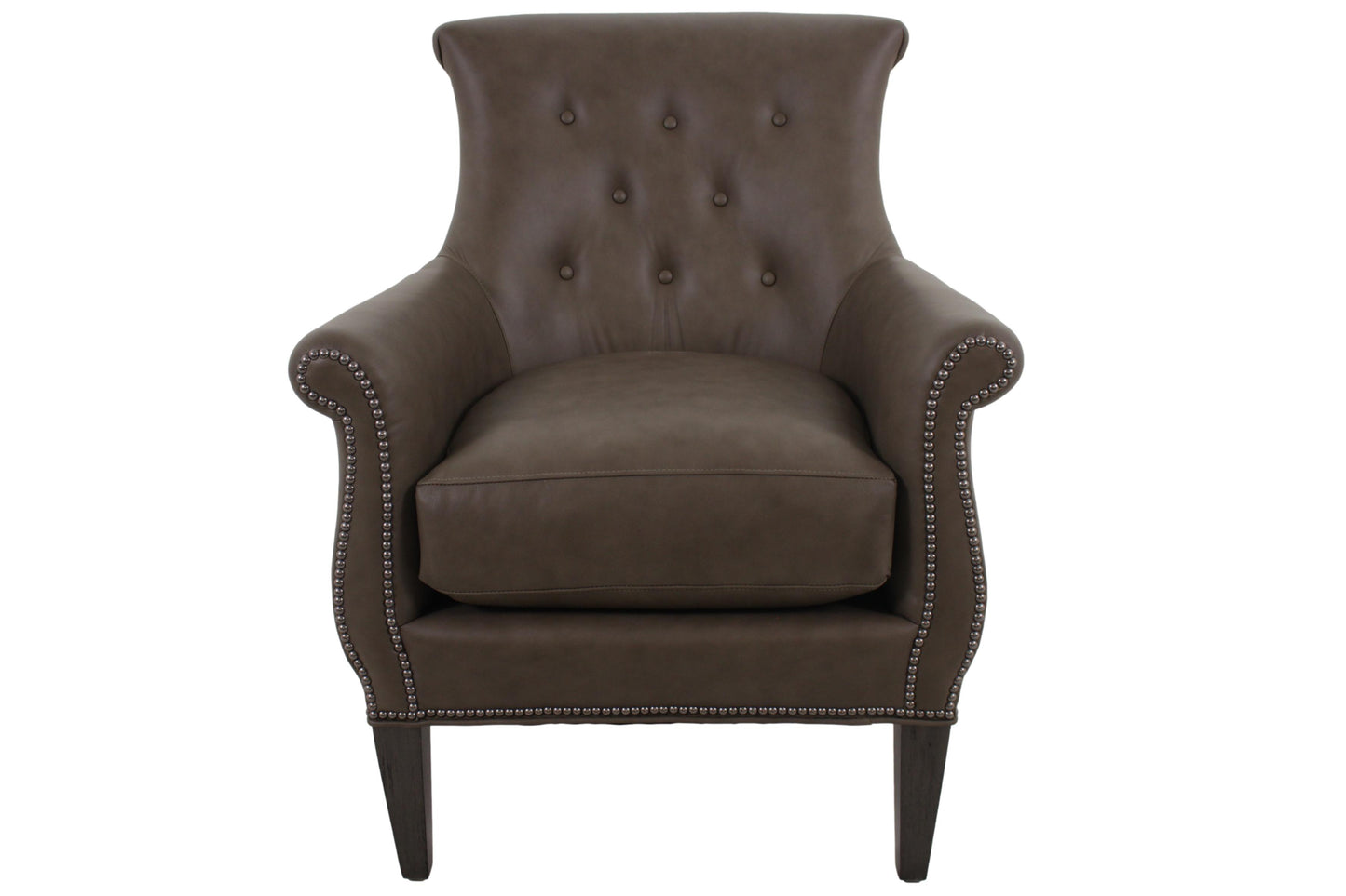 the Whittemore Sherrill 770-01 living room leather chair is available in Edmonton at McElherans Furniture + Design