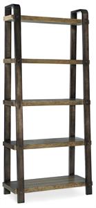 the Hooker Furniture 1654-10445-MTL home office bookcase is available in Edmonton at McElherans Furniture + Design