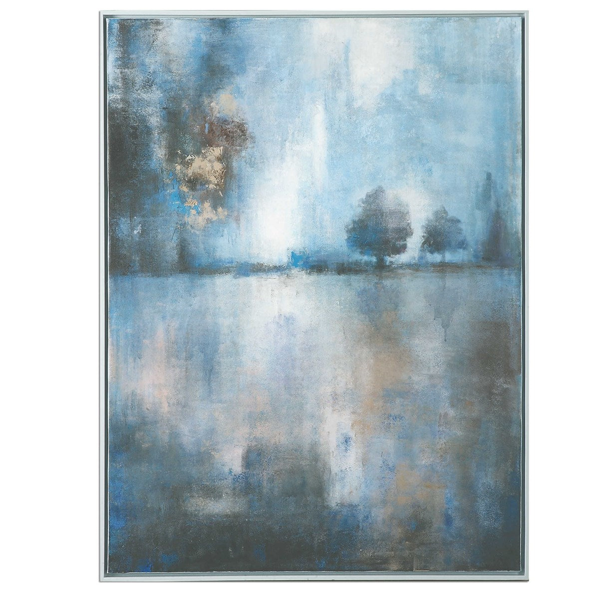 the Uttermost Lake at Dusk wall art is available in Edmonton at McElherans Furniture + Design