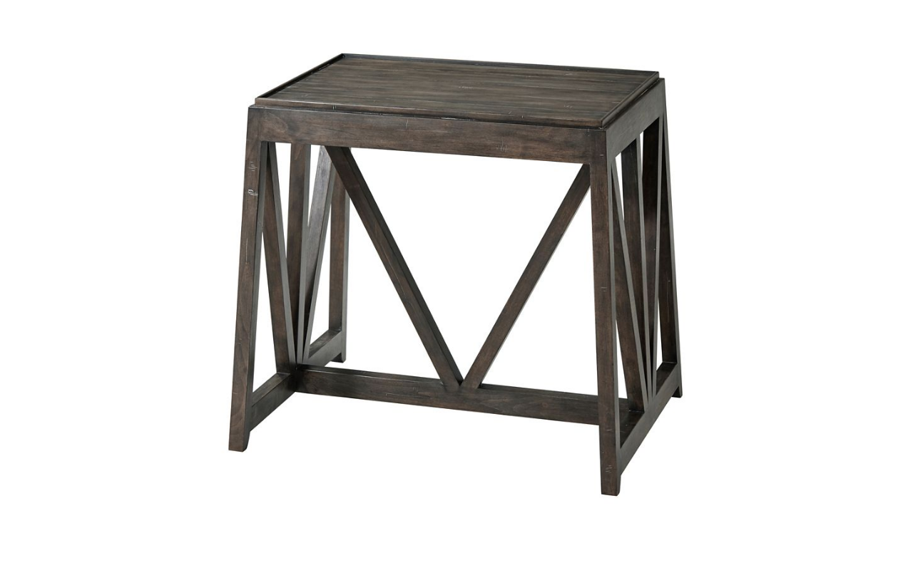 the Theodore Alexander Laidley living room occasional end table is available in Edmonton at McElherans Furniture + Design