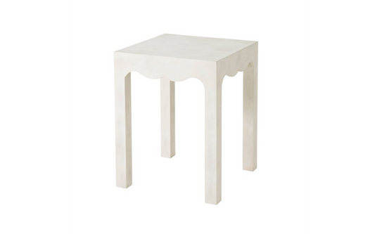 the Theodore Alexander Rossmore living room occasional end table is available in Edmonton at McElherans Furniture + Design