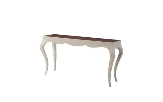 the Theodore Alexander Meander living room occasional console table is available in Edmonton at McElherans Furniture + Design