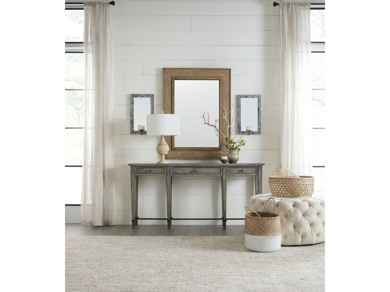 the Hooker Furniture Ciao Bella 5805-85003-96 living room occasional console table is available in Edmonton at McElherans Furniture + Design