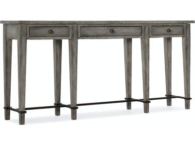 the Hooker Furniture  transitional 5805-85003-96 living room occasional console table is available in Edmonton at McElherans Furniture + Design