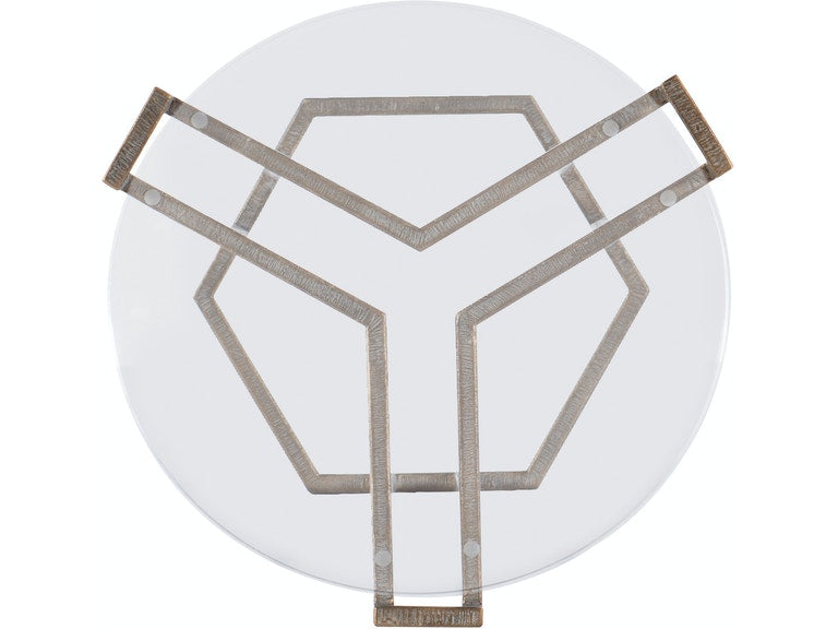 the Hooker Furniture Grove 638-80009-00 living room occasional end table is available in Edmonton at McElherans Furniture + Design