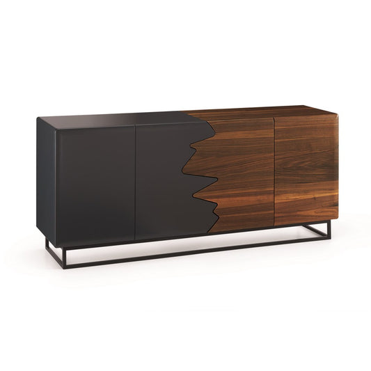 the Bellini Modern Kali dining room buffet is available in Edmonton at McElherans Furniture + Design